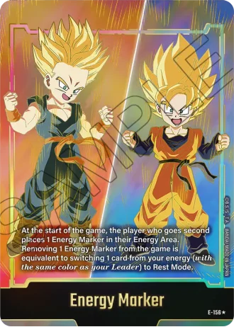 Energy Marker (Gold) E-156 — Story Booster 01 (ST01)