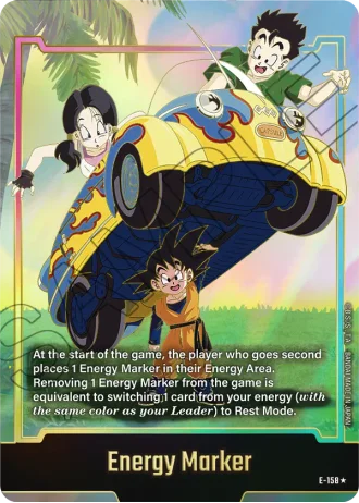 Energy Marker (Gold) E-158 — Story Booster 01 (ST01)