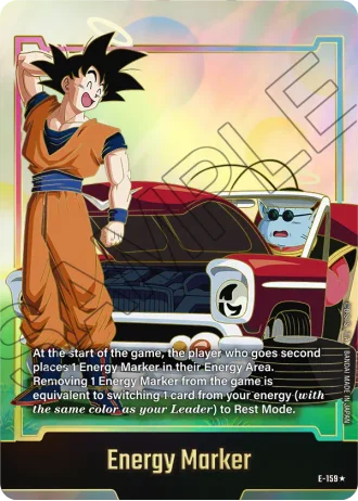 Energy Marker (Gold) E-159 — Story Booster 01 (ST01)