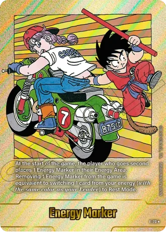 Energy Marker (Gold) E-70 — Manga Booster 02 (SB02)