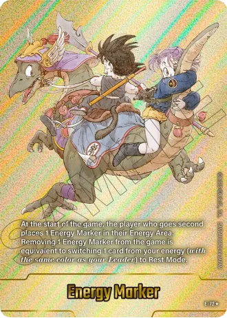 Energy Marker (Gold) E-72 — Manga Booster 02 (SB02)