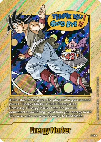 Energy Marker (Gold) E-90 — Manga Booster 02 (SB02)