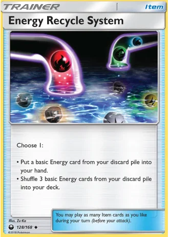 Energy Recycle System #128/168 — Celestial Storm