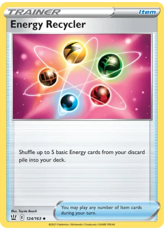 Energy Recycler #124/163 — Battle Styles