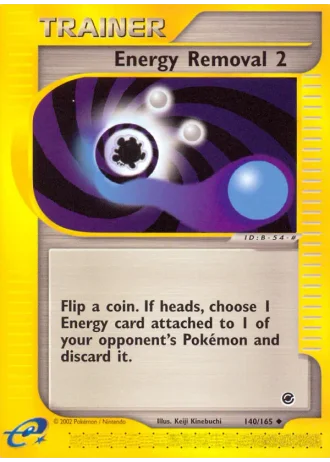 Energy Removal 2 #140 — Expedition Base Set