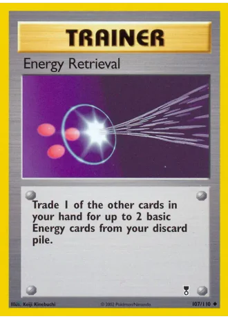 Energy Retrieval #107 — Legendary Collection