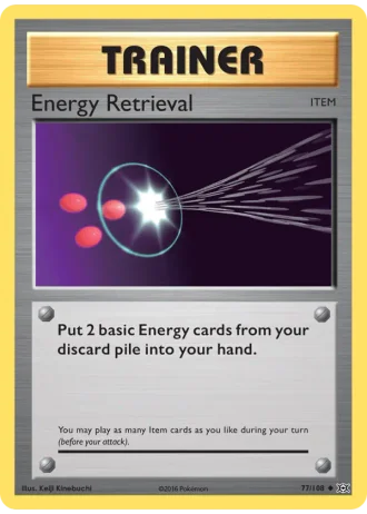 Energy Retrieval #77/108 — Evolutions