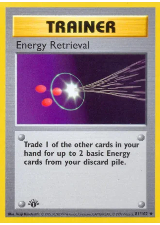 Energy Retrieval #81/102 — Base Set