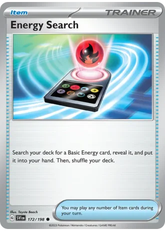 Energy Search #172/198 — Scarlet & Violet