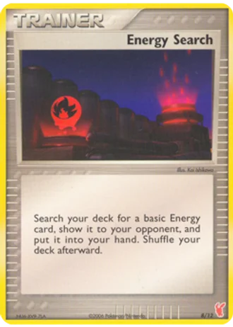 Energy Search #8 — EX trainer Kit 2 (Plusle)
