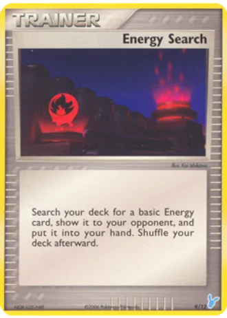 Energy Search #9 — EX trainer Kit 2 (Minun)