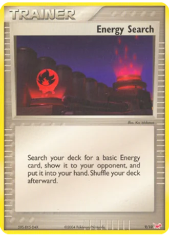 Energy Search #9/10 — EX trainer Kit (Latias)