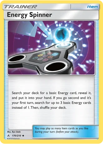 Energy Spinner #170/214 — Unbroken Bonds