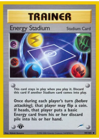 Energy Stadium #99/105 — Neo Destiny