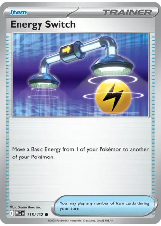 Energy Switch #115/132 — Mega Evolution