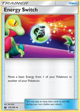 Energy Switch #129/168 — Celestial Storm