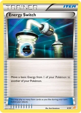 Energy Switch #4 — BW trainer Kit (Excadrill)