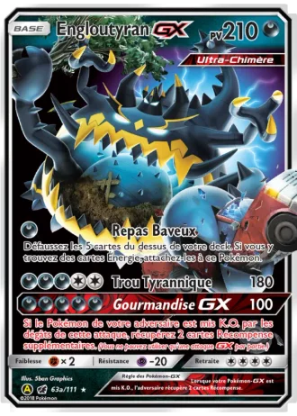 Engloutyran GX #63a — Invasion Carmin