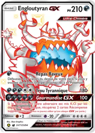 Engloutyran GX SV71 — Coffre Chromatique (Destinées Occultes)