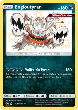 Engloutyran SV26 — Coffre Chromatique (Destinées Occultes)