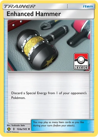 Enhanced Hammer #124a — Yellow A Alternate