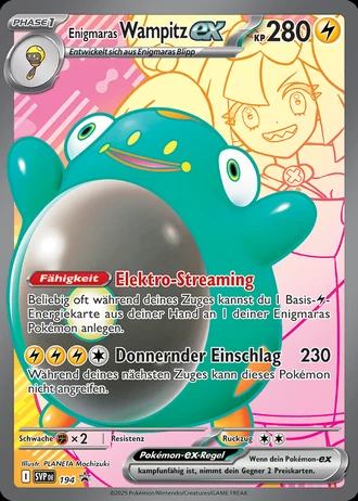 Enigmaras Wampitz ex #194 — Karmesin & Purpur Promos