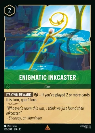 Enigmatic Inkcaster #100/204 — Whispers in the Well