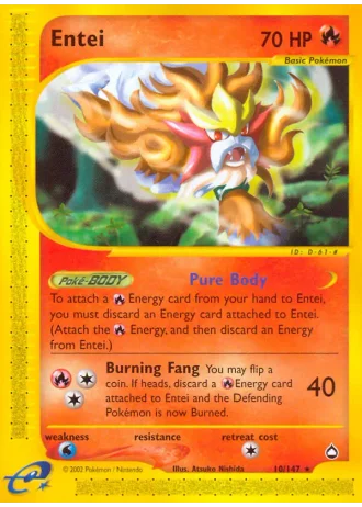 Entei #10 — Aquapolis