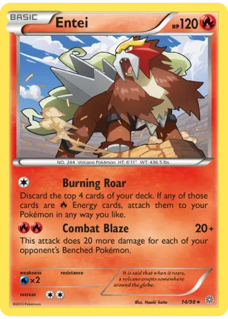 Entei #14/98 — Ancient Origins