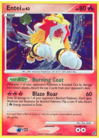 Entei #4/132 — Prodigi Segreti