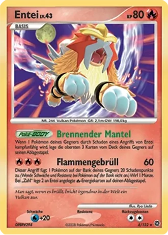 Entei #4/132 — Rätselhafte Wunder