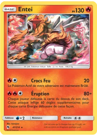 Entei #47 — Tonnerre Perdu