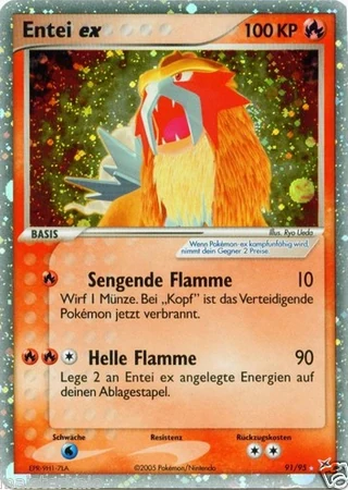 Entei ex #91 — EX Team Magma vs Team Aqua