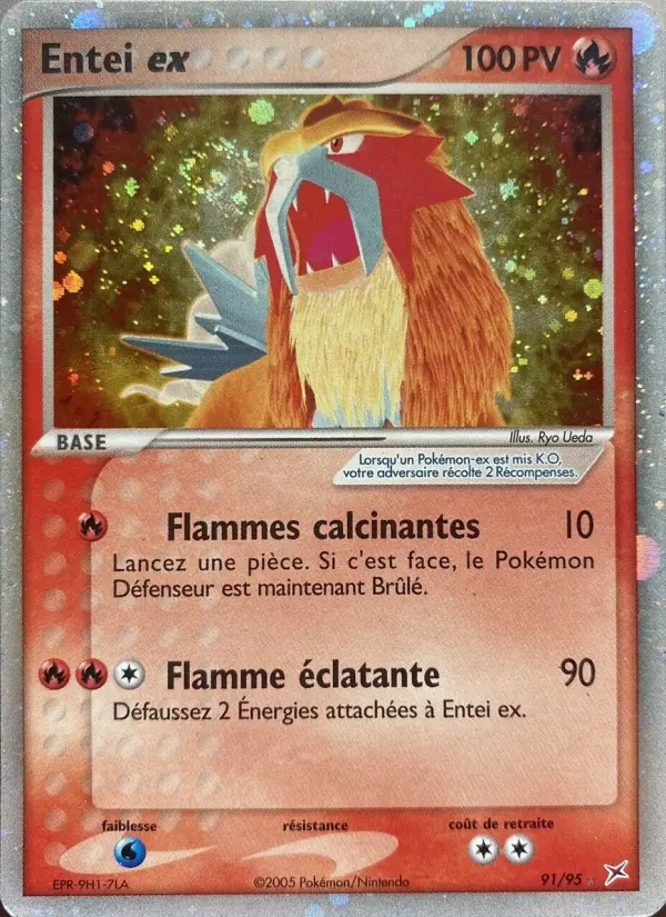 Entei ex #91 — EX Team Magma vs Team Aqua