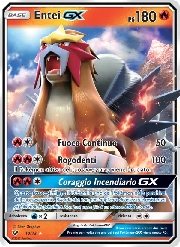 Entei GX #10 — Leggende Iridescenti