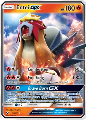 Entei GX #10 — Shining Legends