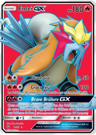 Entei GX #71 — Légendes Brillantes