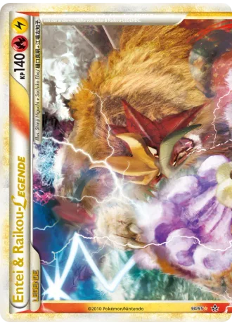 Entei & Raikou LEGENDE #90/95 — Entfesselt