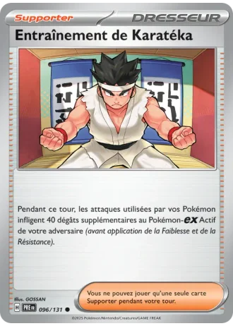 Entraînement de Karatéka #096/131 — Évolutions Prismatiques
