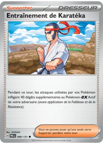 Entraînement de Karatéka #099/131 — Évolutions Prismatiques