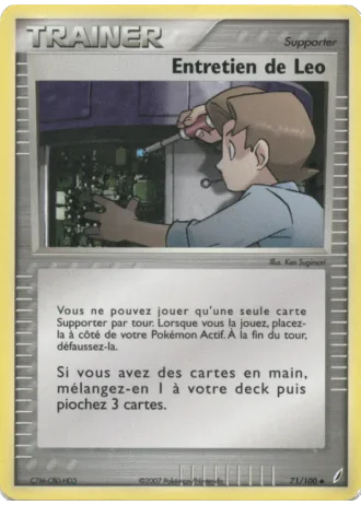 Entretien de Leo #71/100 — EX Gardiens de Cristal