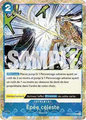 Épée céleste (OP06-056) (Jolly Roger Foil) — ONE PIECE CARD THE BEST (PRB01)