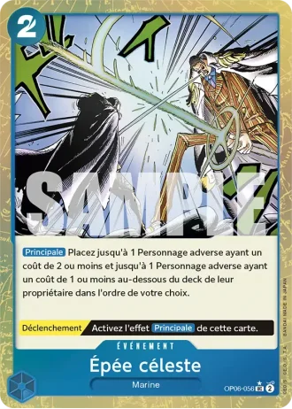 Épée céleste (OP06-056) (Reprint) — ONE PIECE CARD THE BEST (PRB01)