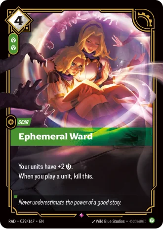 Ephemeral Ward #039/167 — Radiance