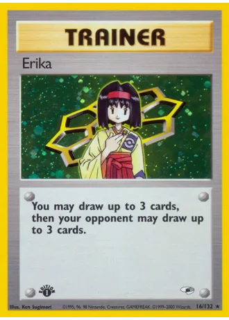 Erika #16/132 — Gym Heroes