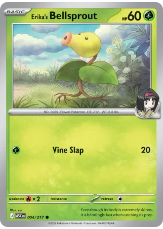 Erika's Bellsprout #004 — Ascended Heroes