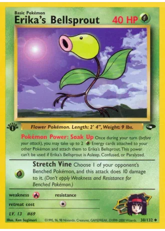 Erika's Bellsprout #38 — Gym Challenge