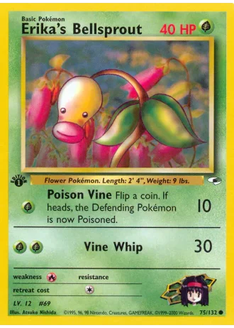 Erika's Bellsprout #75 — Gym Heroes