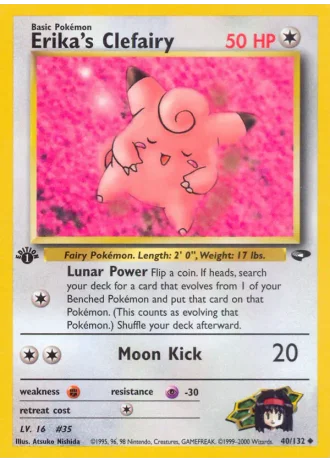 Erika's Clefairy #40 — Gym Challenge