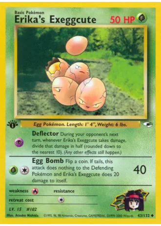 Erika's Exeggcute #43 — Gym Heroes